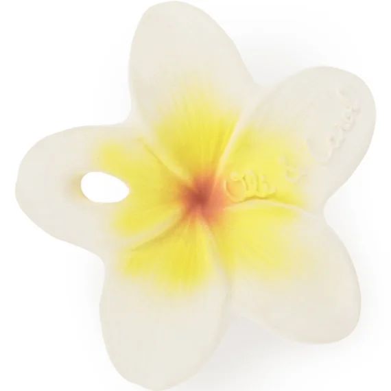 Mini jouet de dentition en latex Hawaii la fleur Chewy to go
