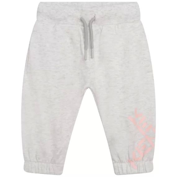 Pantalon de jogging molletonné Fille Gris