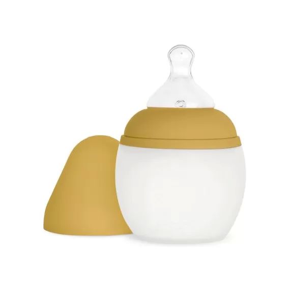 BibRond anti-colique en silicone curry (150 ml)