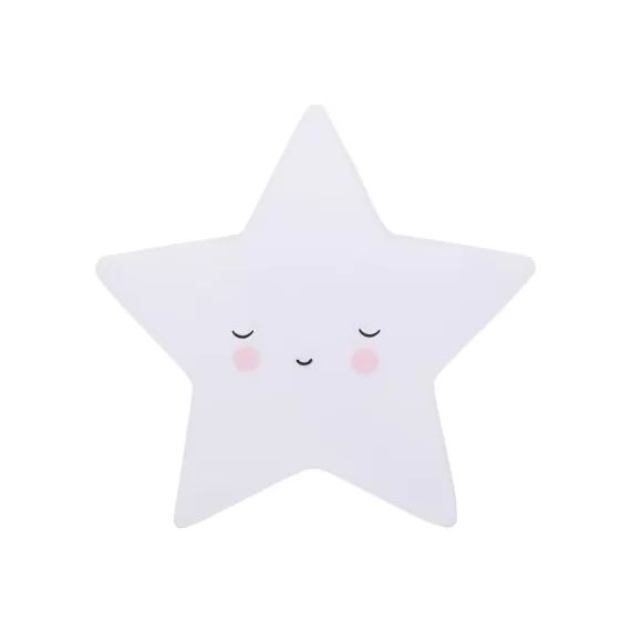 Petite veilleuse étoile blanche (14 cm)