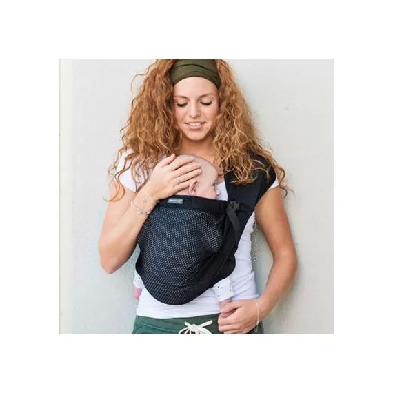 Porte bébé Mini Sling noir