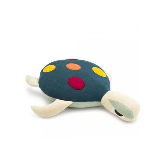 Coussin tortue menthe (23 x 60 cm)