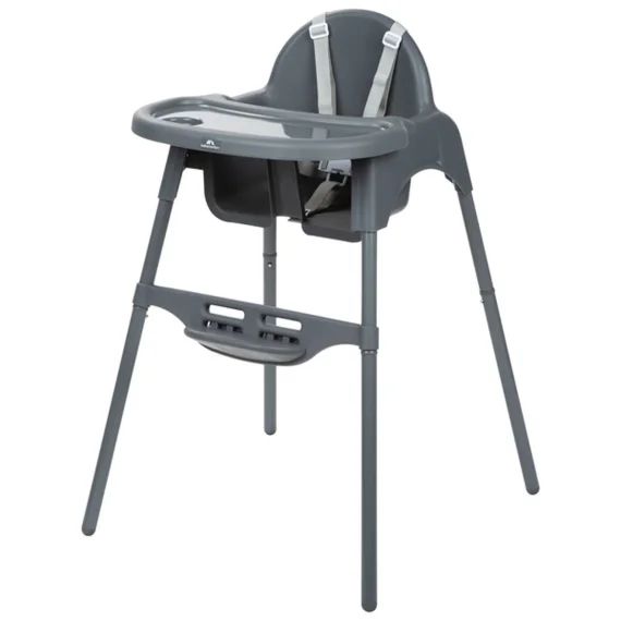 Chaise Haute Bébé Meely Dark Grey