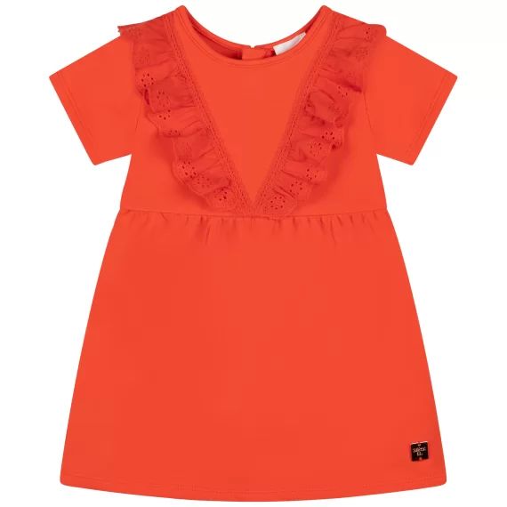 Robe Fille Orange