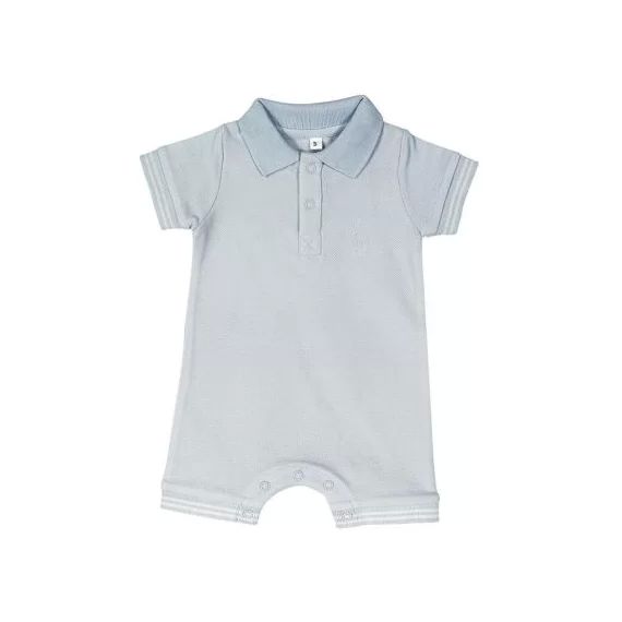 Combishort bleu clair Sophie la girafe (6 mois)