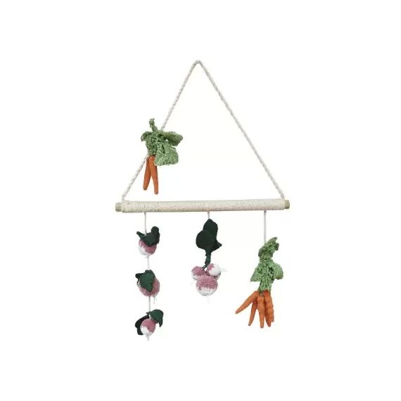 Décoration murale à suspendre Veggies x Oli & Carol (30 x 44 cm)