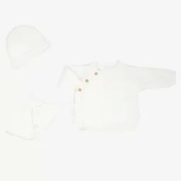 Trousseau de naissance blanc