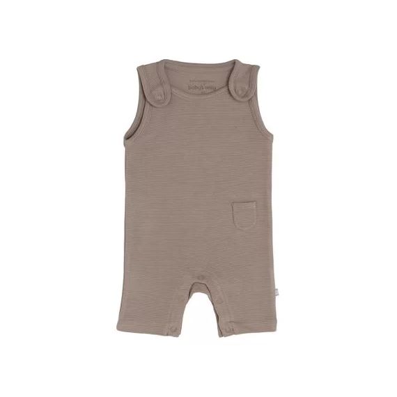 Salopette bébé Pure moka (1 mois)