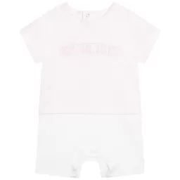 Combinaison coton pressionnée UNISEXE Rose
