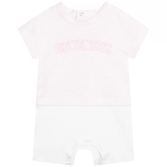 Combinaison coton pressionnée UNISEXE Rose