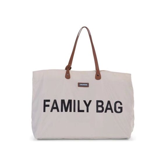 Sac à anses Family bag écru
