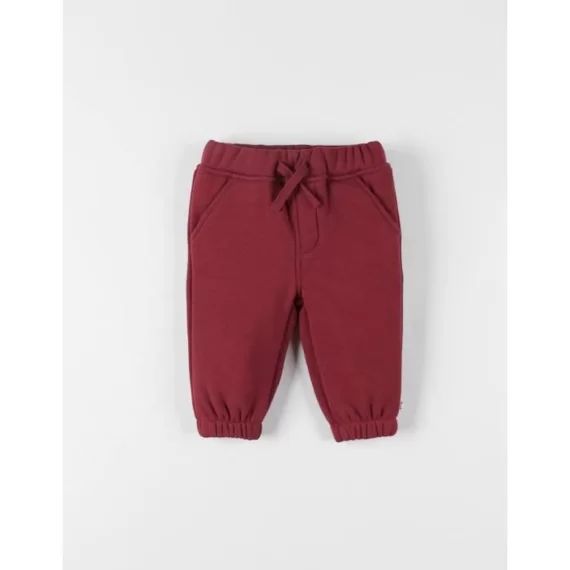 Pantalon jogging en Pulloloudoux® rouge