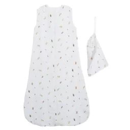 Gigoteuse lange coton BIO 100cm blanc