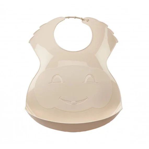 THERMOBABY Bavoir semi-rigide – Marron glacé marron
