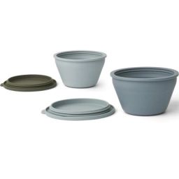 Lot de 2 pots de conservation Dale Blue multi mix