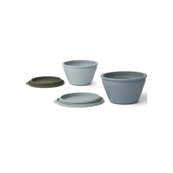 Lot de 2 pots de conservation Dale Blue multi mix