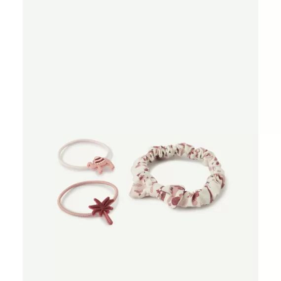Le lot de 3 élastiques avec imprimé et motifs en gomme –  – Soldes