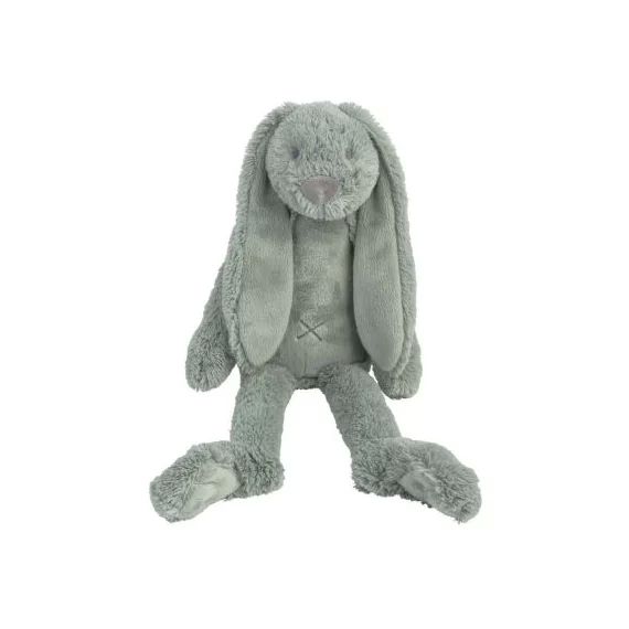 Peluche lapin vert Richie (28 cm)