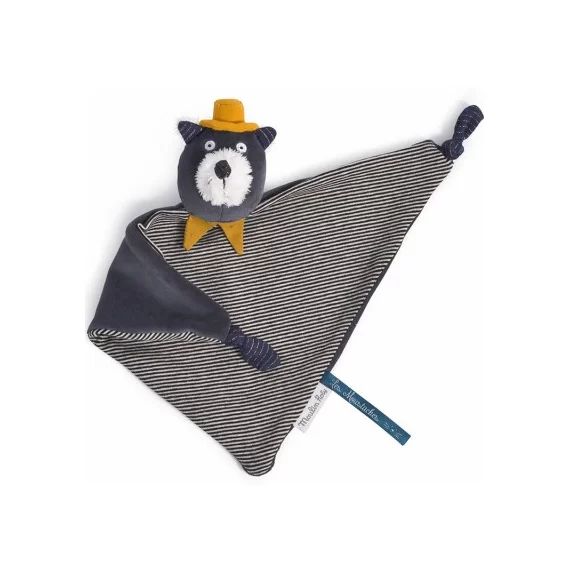 Doudou chat Alphonse Les Moustaches