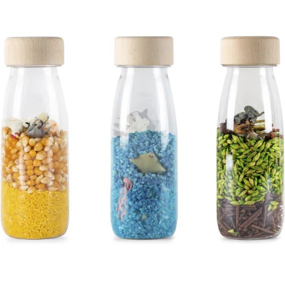 Lot de 3 bouteilles sensorielles Spy Nature