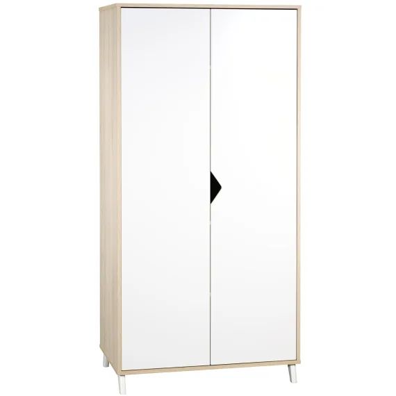 Armoire 2 portes Scandi naturel