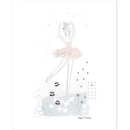 Affiche danseuse arabesque Ballerina (40 x 50 cm)