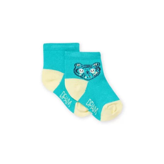 Chaussettes Turquoise Bébé Garçon