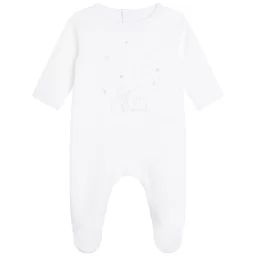 Pyjama en velours Garçon Gris