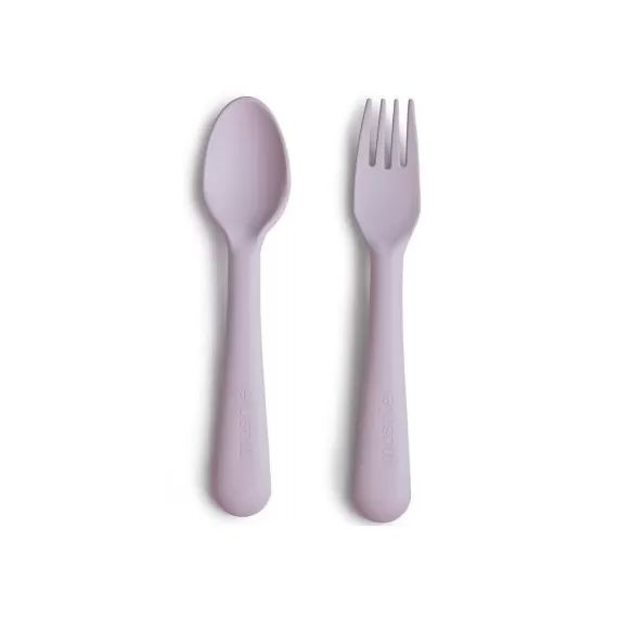 Cuillère et fourchette Soft lilac