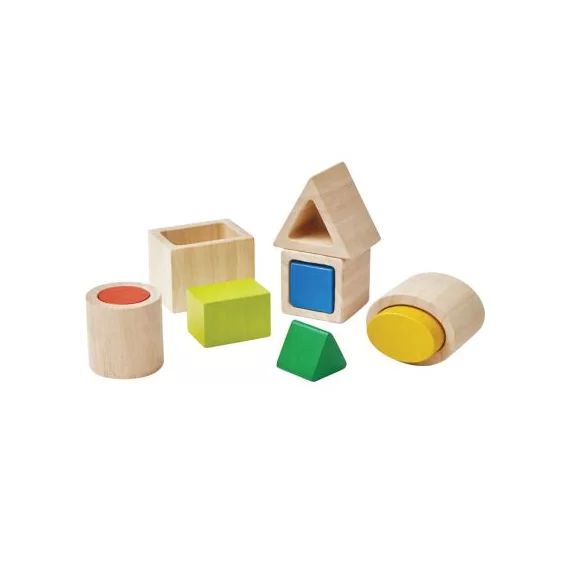 Formes géométriques à imbriquer (méthode Montessori)