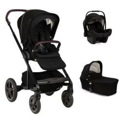 Poussette Nuna Mixx Next + Nacelle + Coque Auto Pipa Next – Riveted