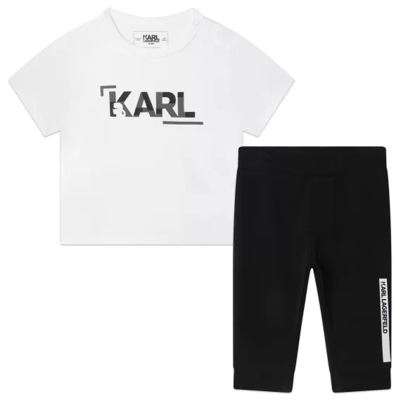 Ensemble T-shirt et legging Garçon Blanc
