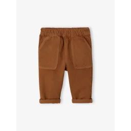 Pantalon loose taille élastiquée bébé garçon rouille
