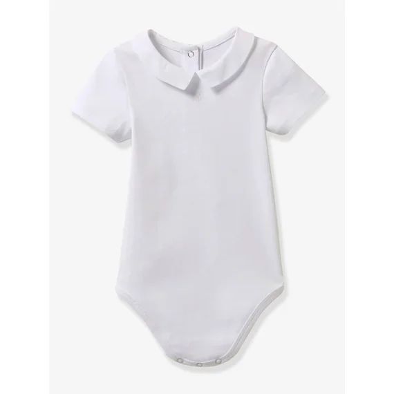 Body col ottoman bébé – coton bio CYRILLUS blanc