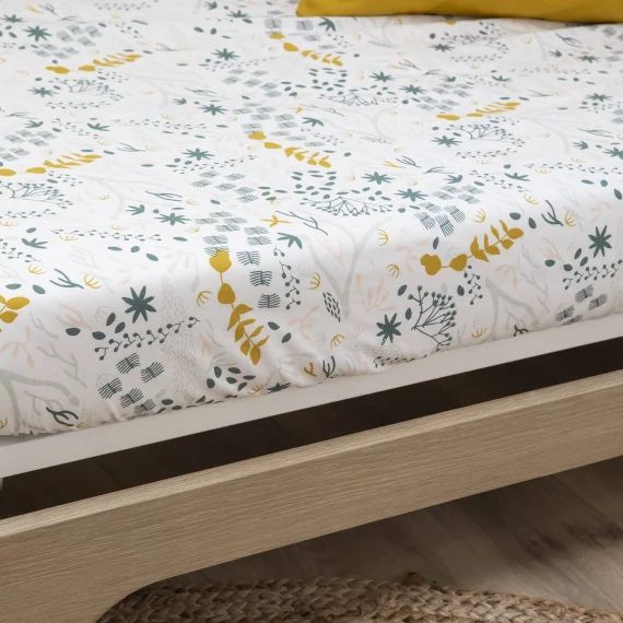 Drap Housse Coton Bio Pour Lit Bébé Yukari Douceur Yukari Original