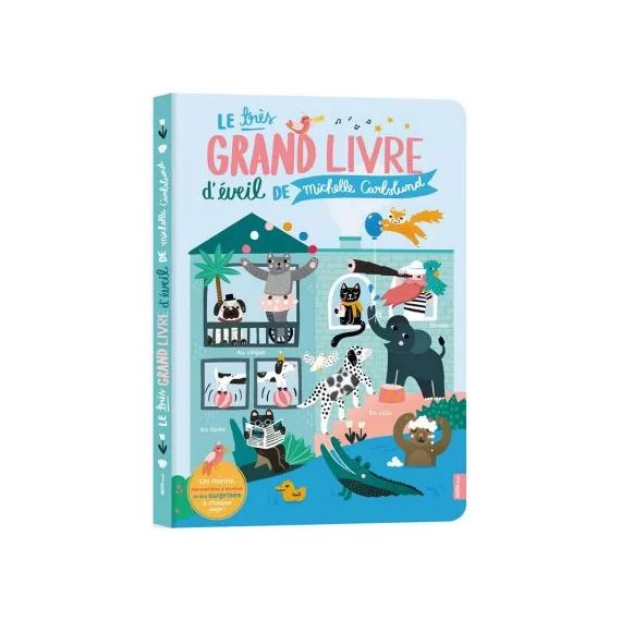 Livre Le très grand livre d&rsquo;éveil de Michelle Carlslund