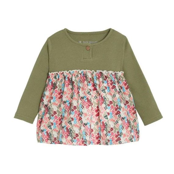 Blouse Fille Crocus Bleu