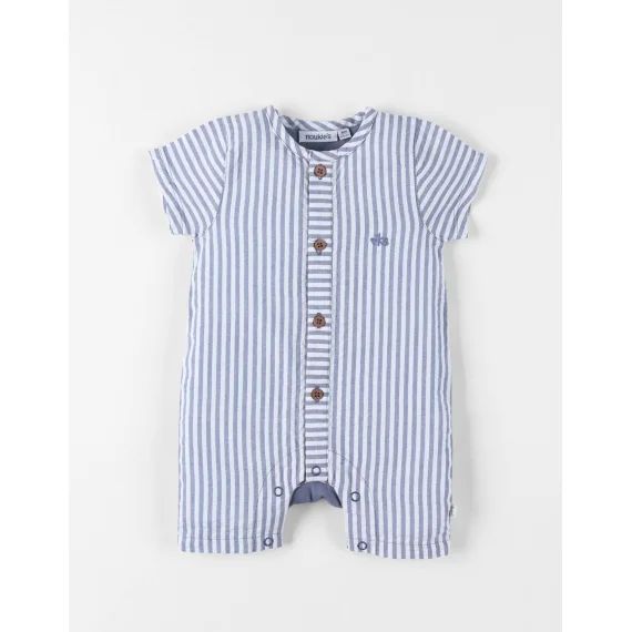 Combinaison Style Et Confort Coton Bleu