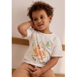 T-shirt Enfant Kanha Ecru