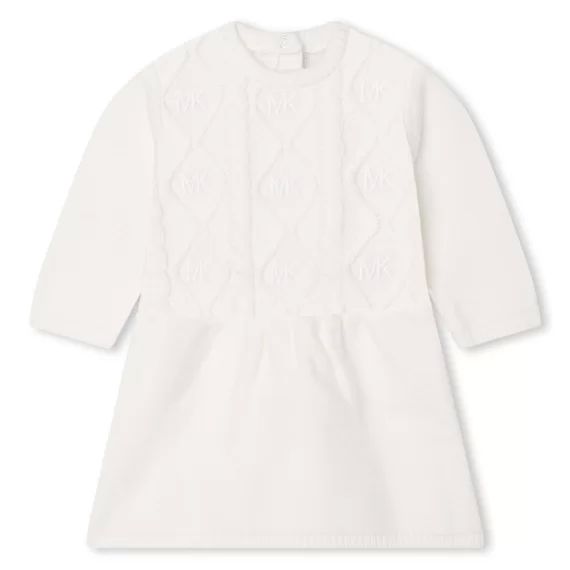 Robe en tricot Fille Blanc