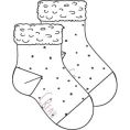 image de chaussette bébé 