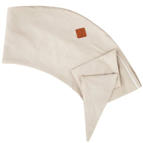 Housse Pour Coussin De Maternité Et D&rsquo;allaitement En Gaze De Coton Beige