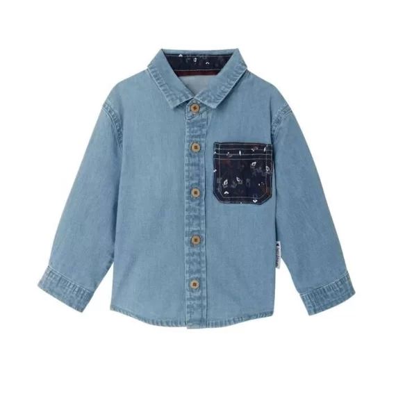 Chemise Garçon Groovy Bleu