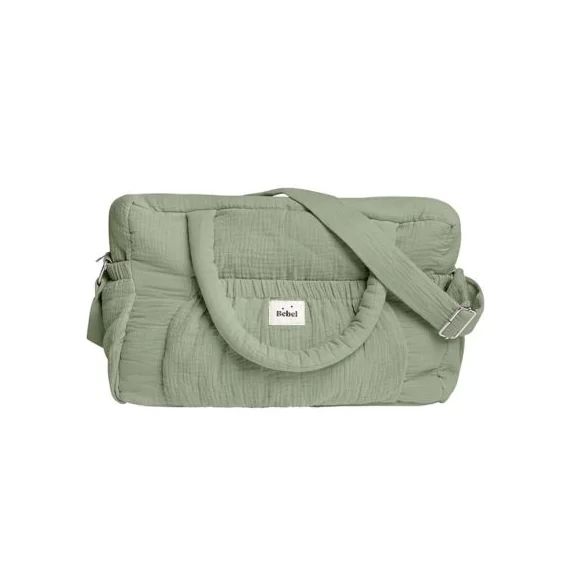 Sac à langer à anses vert amande