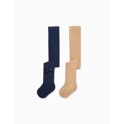 Pack 2 Collants Multicolore