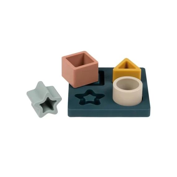 Puzzle en silicone à encastrer vert foncé