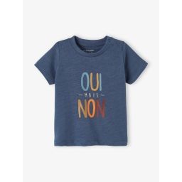 T-shirt imprimé bébé garçon bleu jean