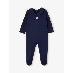 Lot de 2 dors-bien coeurs bébé naissance lot marine
