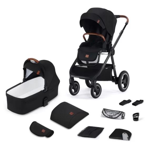 Poussette Kinderkraft Everyday + Nacelle – Black