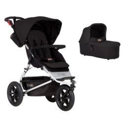 Poussette Mountain Buggy Urban Jungle + Nacelle Plus – Black